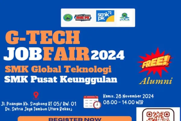G-TECH JOBFAIR 2024 SMK GLOBAL TEKNOLOGI & SMK PUSAT KEUNGGULAN